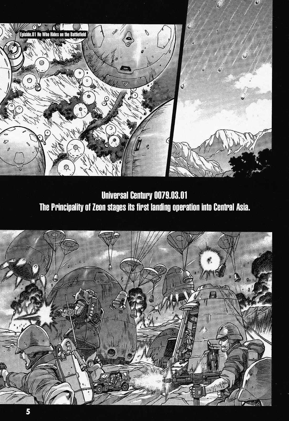 Kidou Senshi Gundam U.C. Hard Graph - Tetsu no Kanba Chapter 1 1